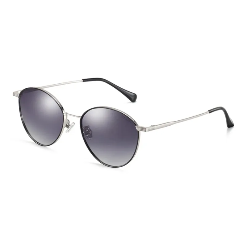  JIGOTT Metal Oval Sunglasses Unisex-2