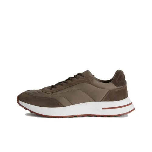 Loro Piana Casual Shoes Men Low-Top Brown