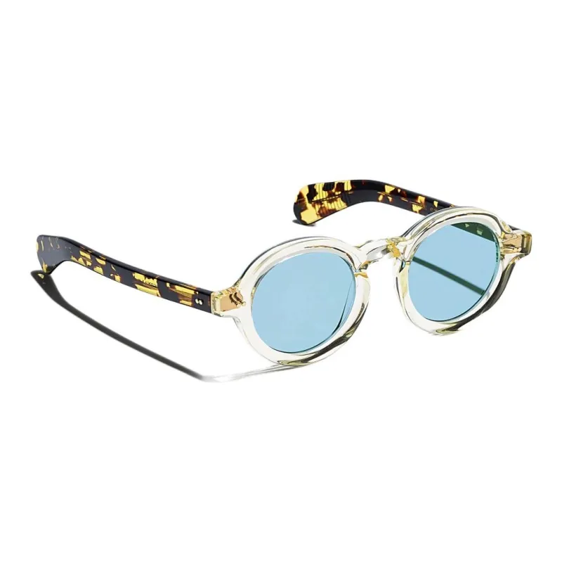 MOSCOT Acetate Oval Sunglasses Unisex Transparent-1