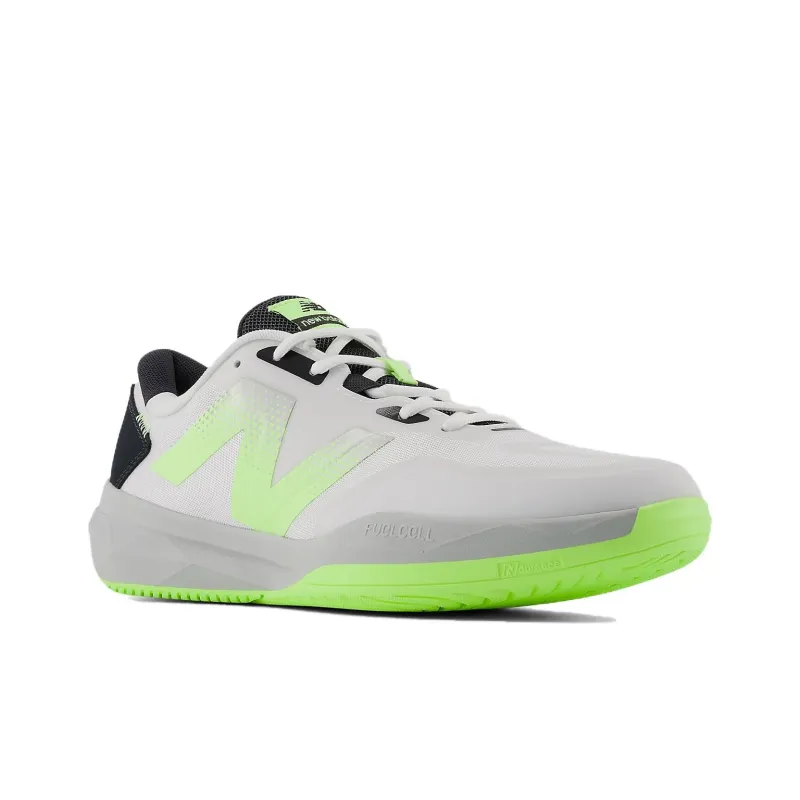 New Balance FuelCell 796v4 White Bleached Lime Glo Black-2