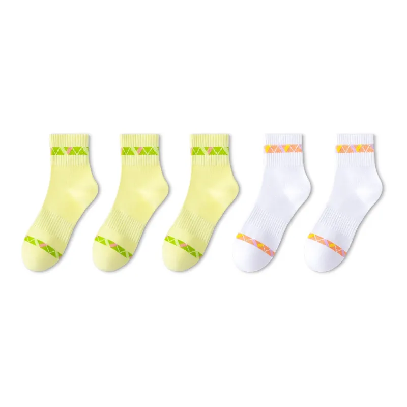 LUOLIAN Mid Calf Socks Women's 5 Pack-42