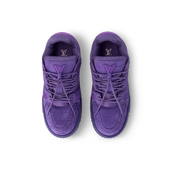 LOUIS VUITTON LV Trainer Maxi Sneaker Violet-2