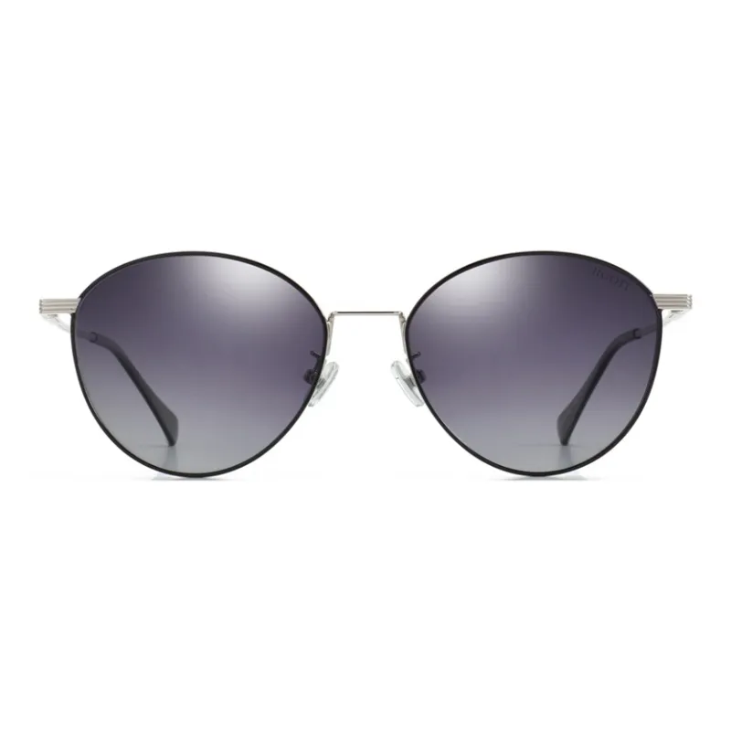  JIGOTT Metal Oval Sunglasses Unisex-3