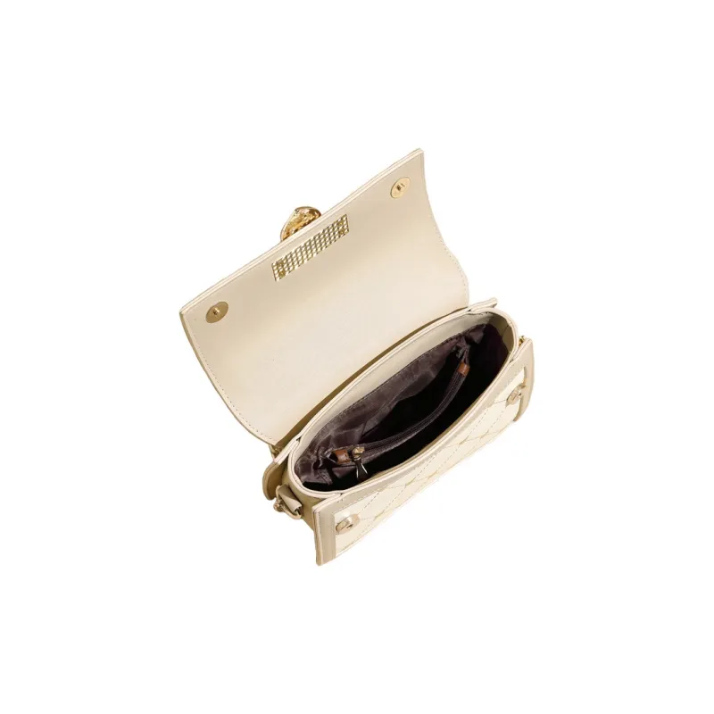 AUGTARLION Artificial Leather Small Square Bag Shoulder Bag Crossbody Bag Regular Women's Light Apricot/Agate Red-3