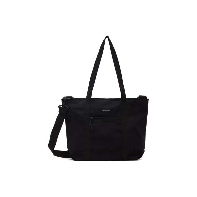 Thisisneverthat Nylon Tote Bag Shopping Bag Crossbody Handbag Unisex Black-0