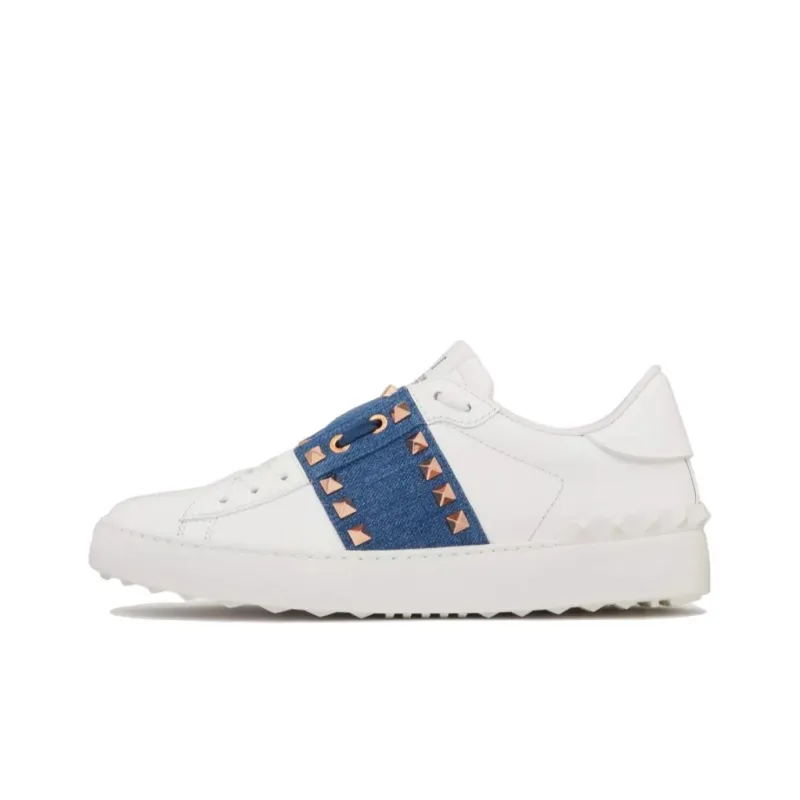 Valentino Garavani Rockstud Untitled Lace Up Sneakers Women's-0