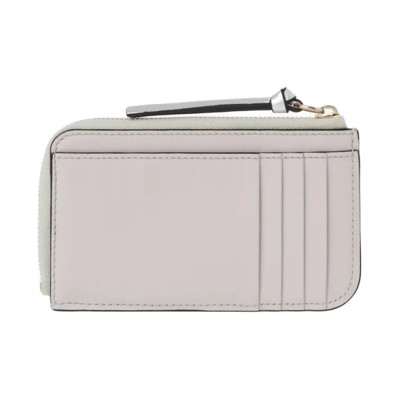 Chloe Calfskin Coin Purse Small Size Women's Silver-2