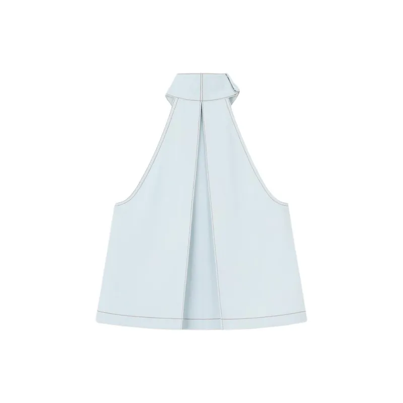 WE11DONE SS24 Tank Top Women's Light Blue-1