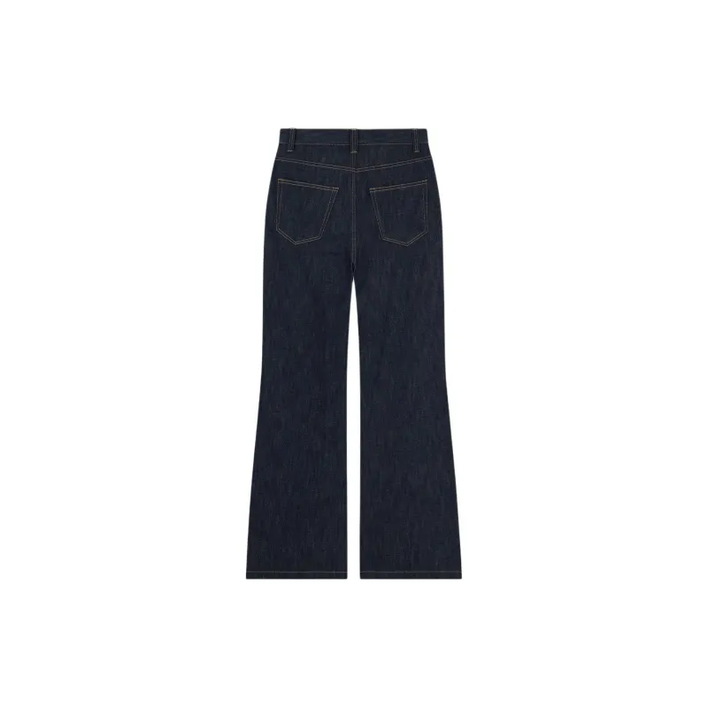 WE11DONE SS24 Jeans Women's Navy-1