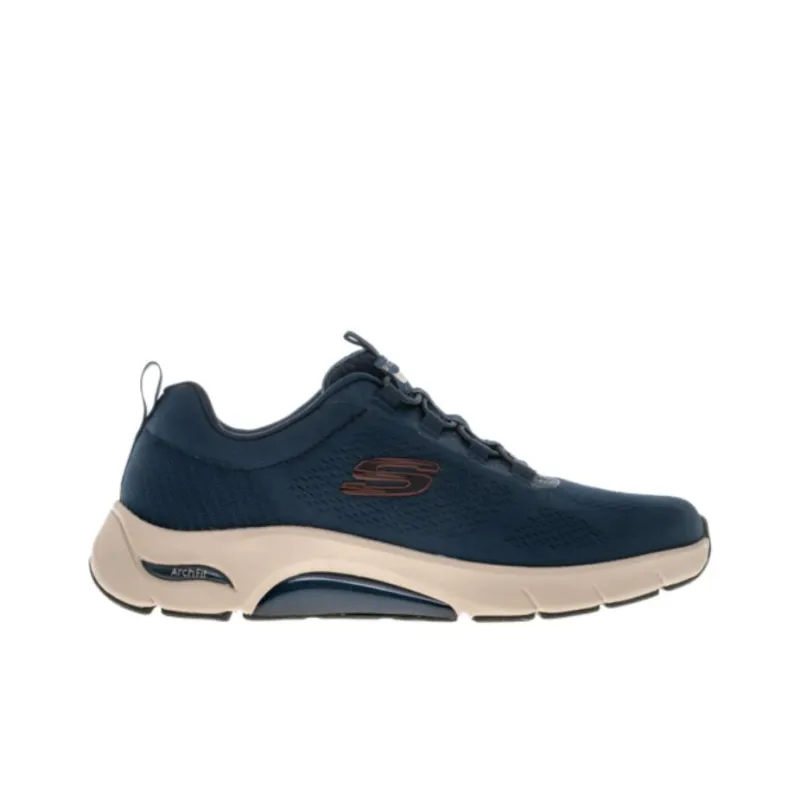 Skechers SKECH-AIR ARCH FIT Durable Breathable Low-Top Running Shoes Men's Blue-1