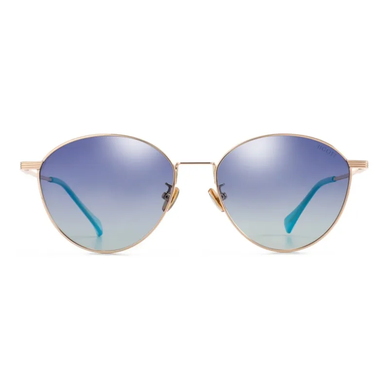  JIGOTT Metal Oval Sunglasses Unisex-7