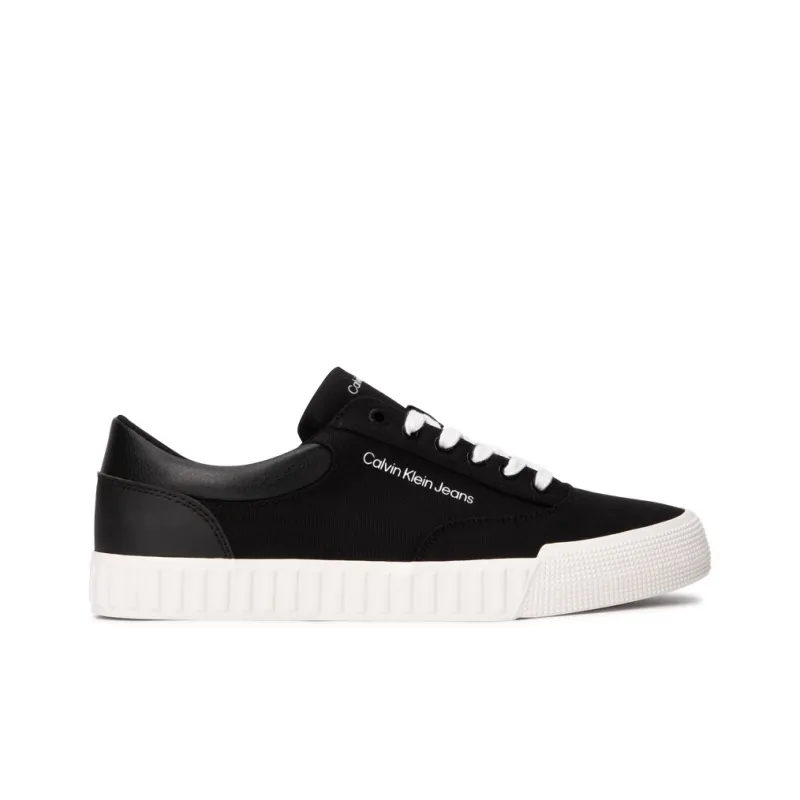 CKJ CALVIN KLEIN JEANS Low Top Skateboard Shoes Men's Space Black-1
