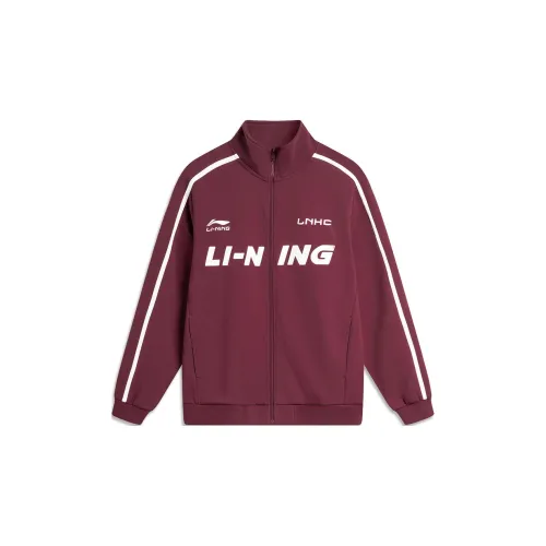 LINING Sports Life Collection Jackets Unisex Deep Vintage Red