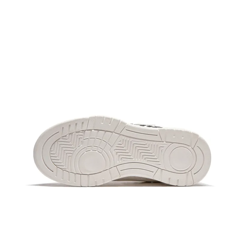 LiNing Zhi Cheng 2.0 Cushioning Breathable Height Increasing Low Top Skateboard Shoes Women's Mist White-5