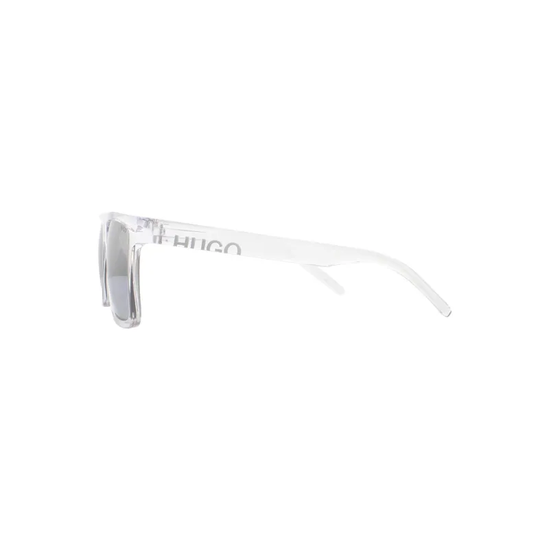 HUGO BOSS Plastic Rectangular Sunglasses Men's Transparent-2