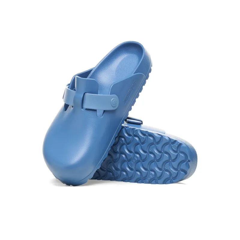 Birkenstock Boston EVA Wrap toe Slippers Unisex Blue Regular-4