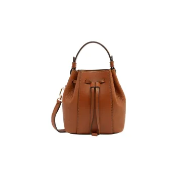 Furla Miastella Cow Leather One Shoulder Handbag, Crossbody Bag Mini Women's Brown
