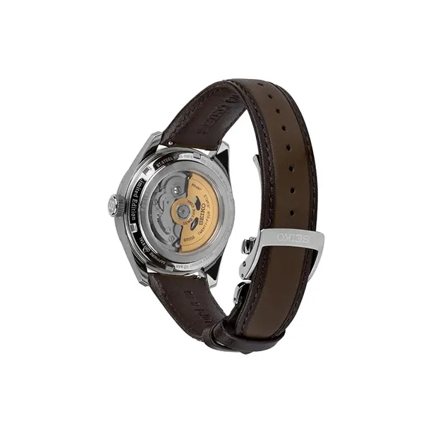 SEIKO Presage Series Mechanical Movement Leather Watch Bands Watch Men's Watches Gray Dial SPB413J1-1