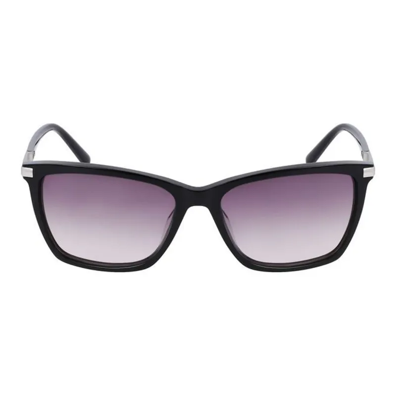 DKNY Acetate Square Sunglasses Women's Black-1