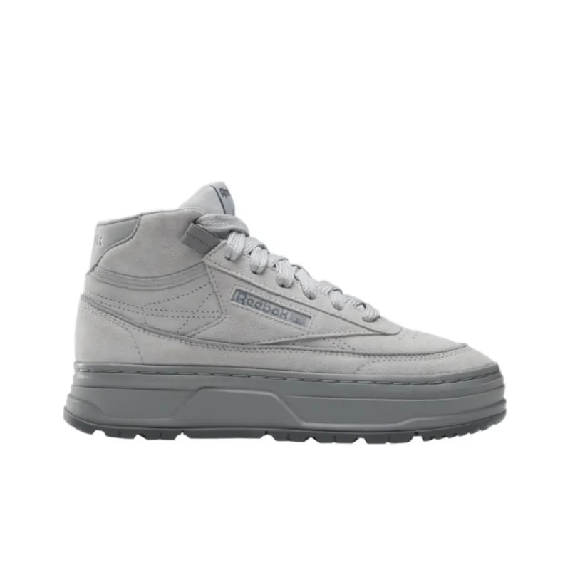 Reebok Women's Club C Geo Mid 'Pure Grey' Women's-2