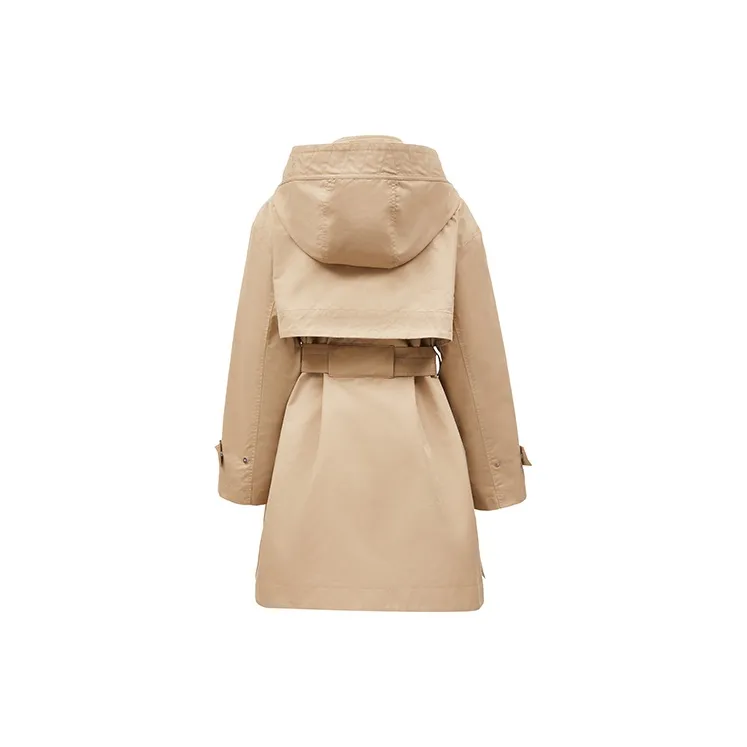 ONLY Cropped Coats Women's S11 Khaki Brown-1