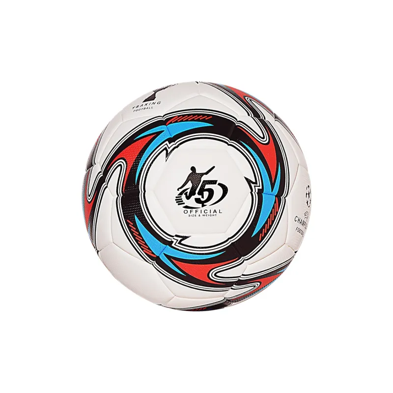 WADE Size 5 Ball Soccer PU Seamless Thermal bonding Unisex White-1
