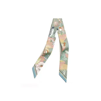 HERMES Silk Scarves Women's Multicolor