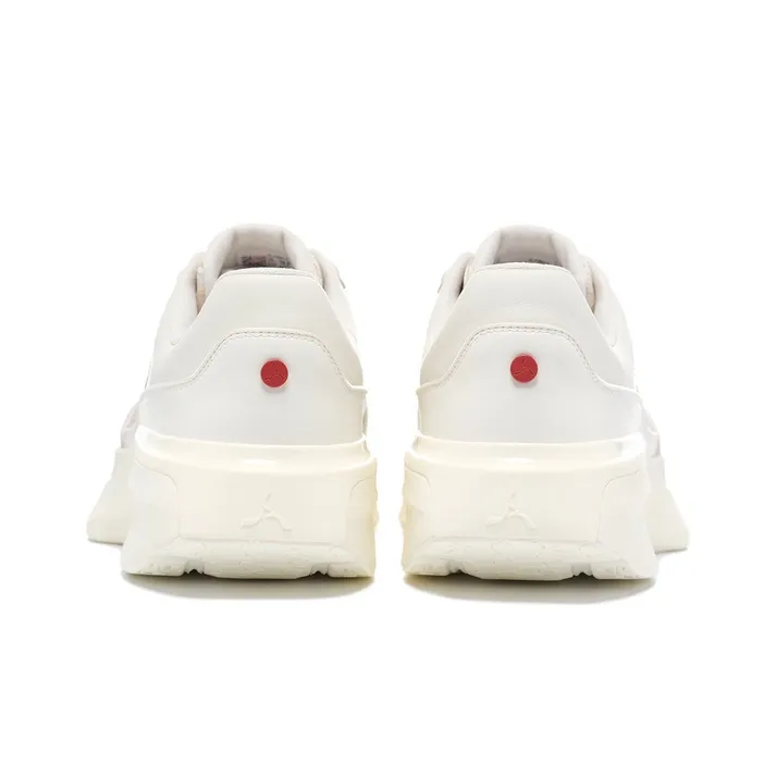 LI NING 1990 Xuanji Cushioning, Wear Resistant Low Top Running Shoes Men's Ecru Gold-3