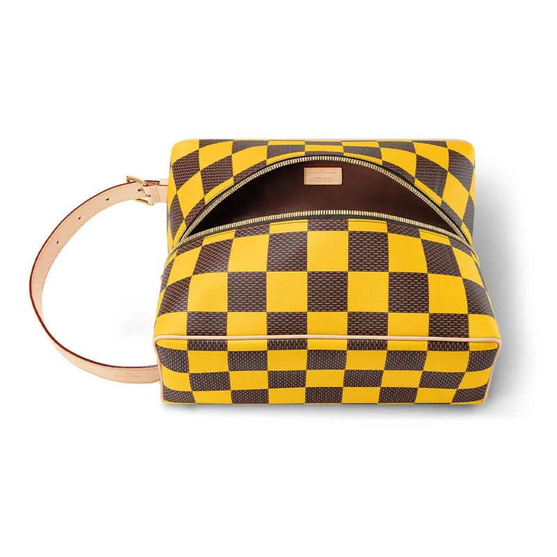 LOUIS VUITTON Shoes Bag Damier Pop Yellow-4