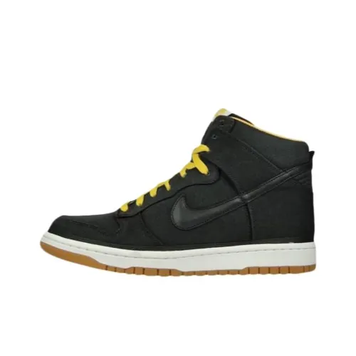Nike Dunk High Premium Dark Charcoal Solar Flare