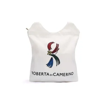 ROBERTA DI CAMERINO Fabric Shoulder Bag Women's White