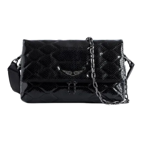 Zadig&Voltaire Rocky Wild Quilted Shoulder Bag