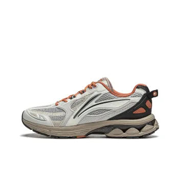 LiNing Shake 2.0 Cushioned Anti Slip And Wear Resistant Lightweight Low Top Running Shoes Men's Gray Black