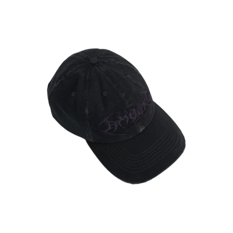 AMBUSH Cotton Baseball Caps Unisex Black-3