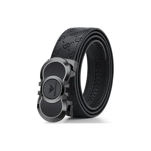 WilliamPOLO Leather Belts Men