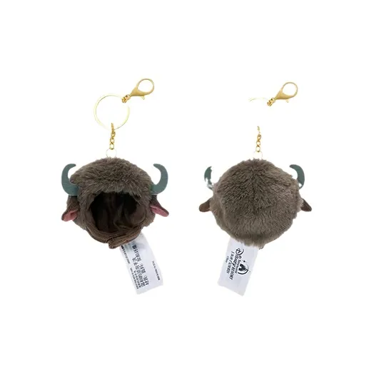 Disney Zootopia Classic Collection Yak Brother Mini Headband Key Ring Dolls Plush Pendant 8.5cm Height-2