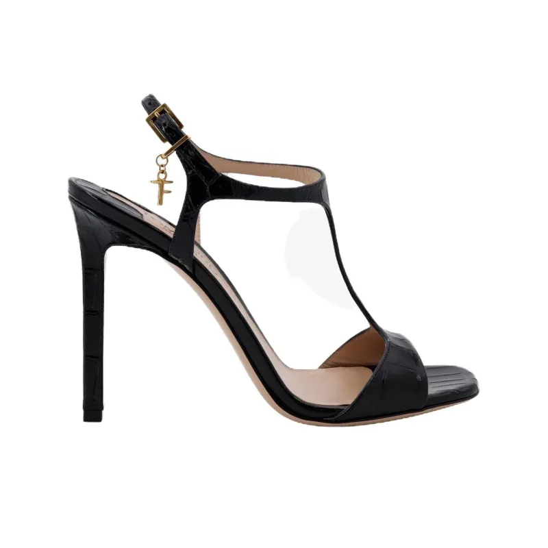 TOM FORD Angelina 105mm Leather Sandals-1