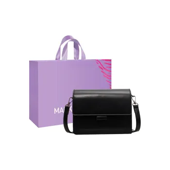 MARKANGARO PU Small Square Bag Regular Women's Black/Coffee/Brown