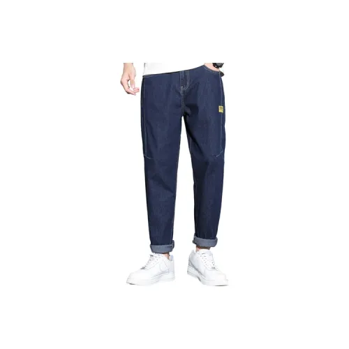 Tonlion Jeans Men Dark Blue