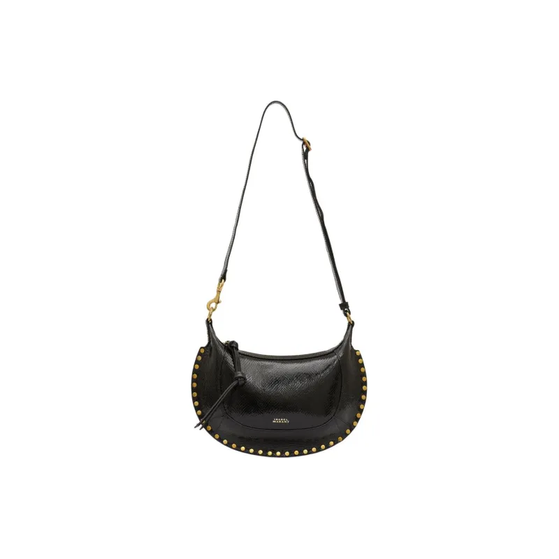 ISABEL MARANT Oskan Moon Studded Shoulder Bag-1