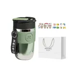 [Includes Shopping Bag+Sticker *2 3D Effect Stickers *6]400ML Upgraded Handle with 40% Silver Content