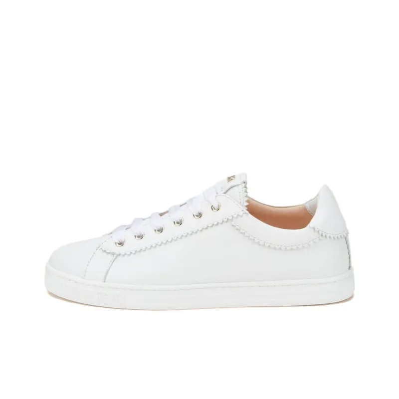 AGL Low-Top Skateboard Shoes Women's White-0