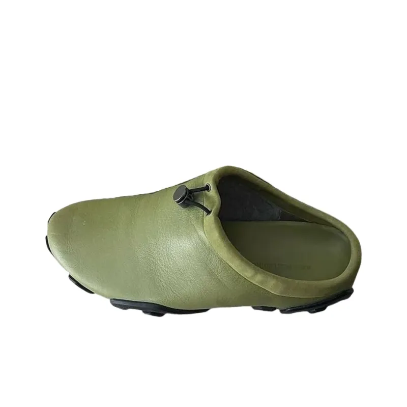 KIKO KOSTADINOV x AT.KOLLEKTIVE Wrap-toe Slippers Women's Green-0
