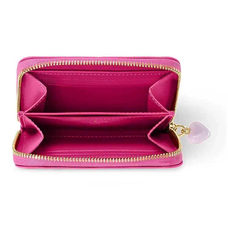 LOUIS VUITTON Zippy Coin Purse Neon Pink-3
