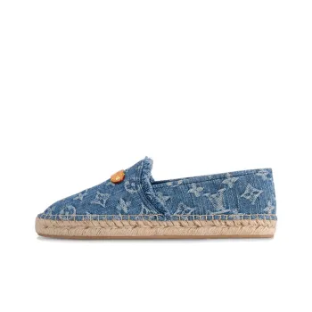 LOUIS VUITTON Helios Espadrilles Women's Black