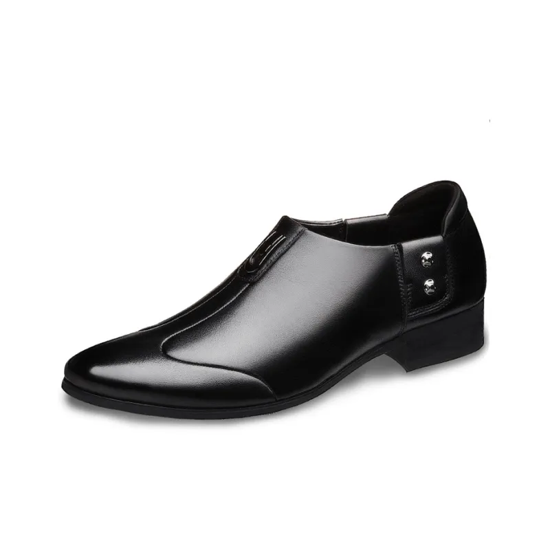 DTN Dress Shoes Men Low Top Black/Brown-0