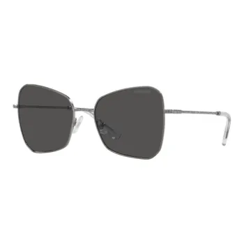 Swarovski Metal Butterfly Sunglasses Men's Gray