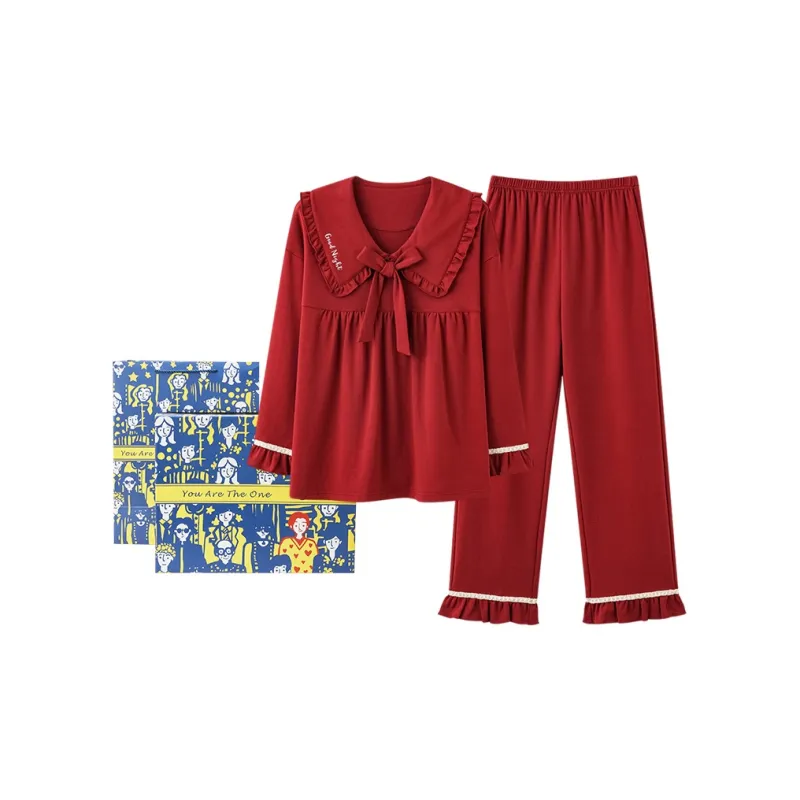 Xiang Ning Pai Unisex Pajama Sets-6