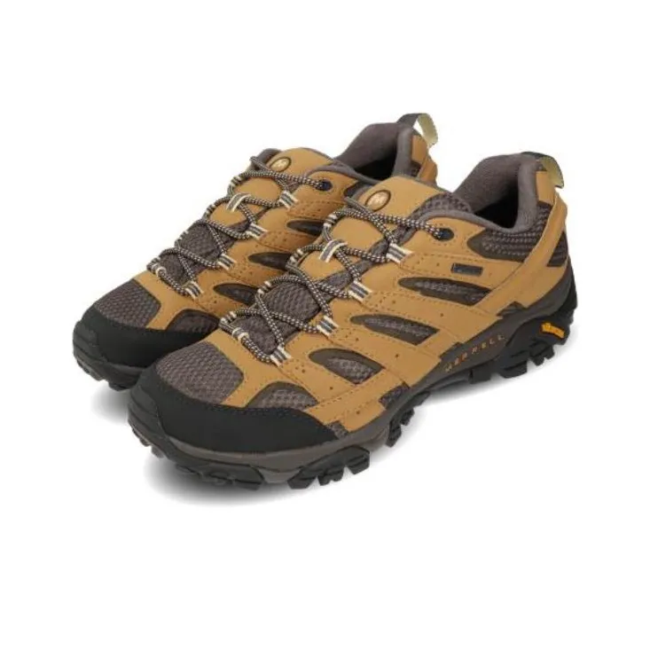 MERRELL Moab 2 GTX Durable Breathable Low-Top Outdoor Shoes Men's Tawny-2