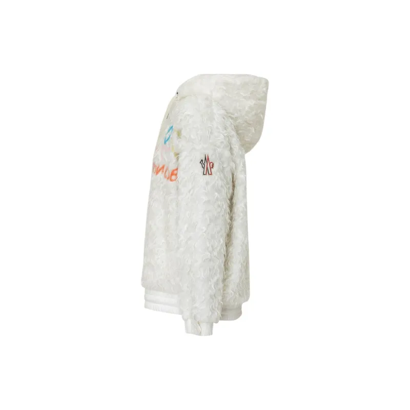 Moncler Velvet feel Coat Women's White-2